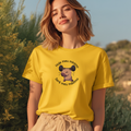 T-shirt "Hoje meu mínimo será meu máximo" 100% Algodão 190g - JM Collection
