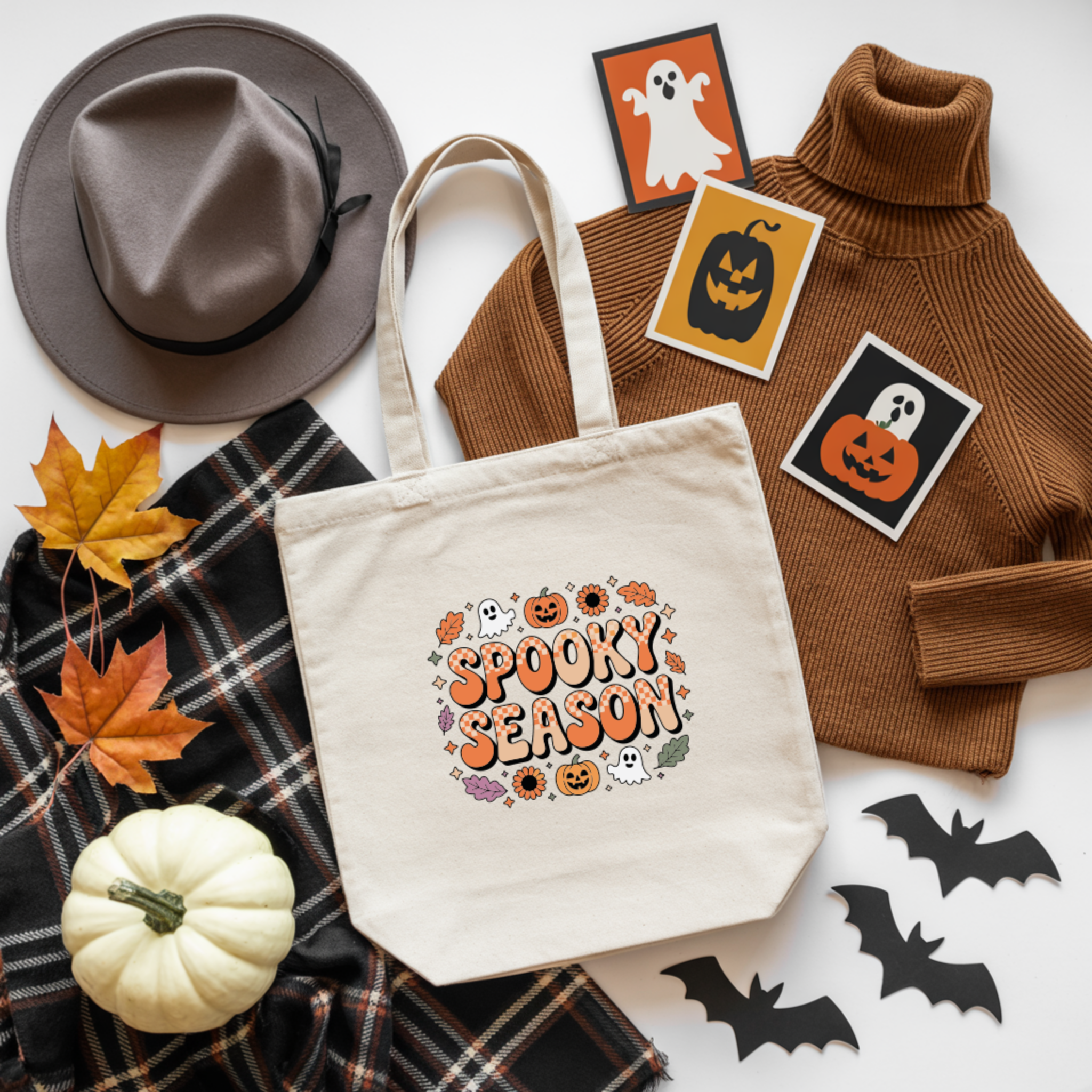 Tote Bag Halloween Spooky Season | Saco Algodão 180g