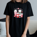 T-shirt "Coffee" 100% Algodão - Coleção Verão Summer