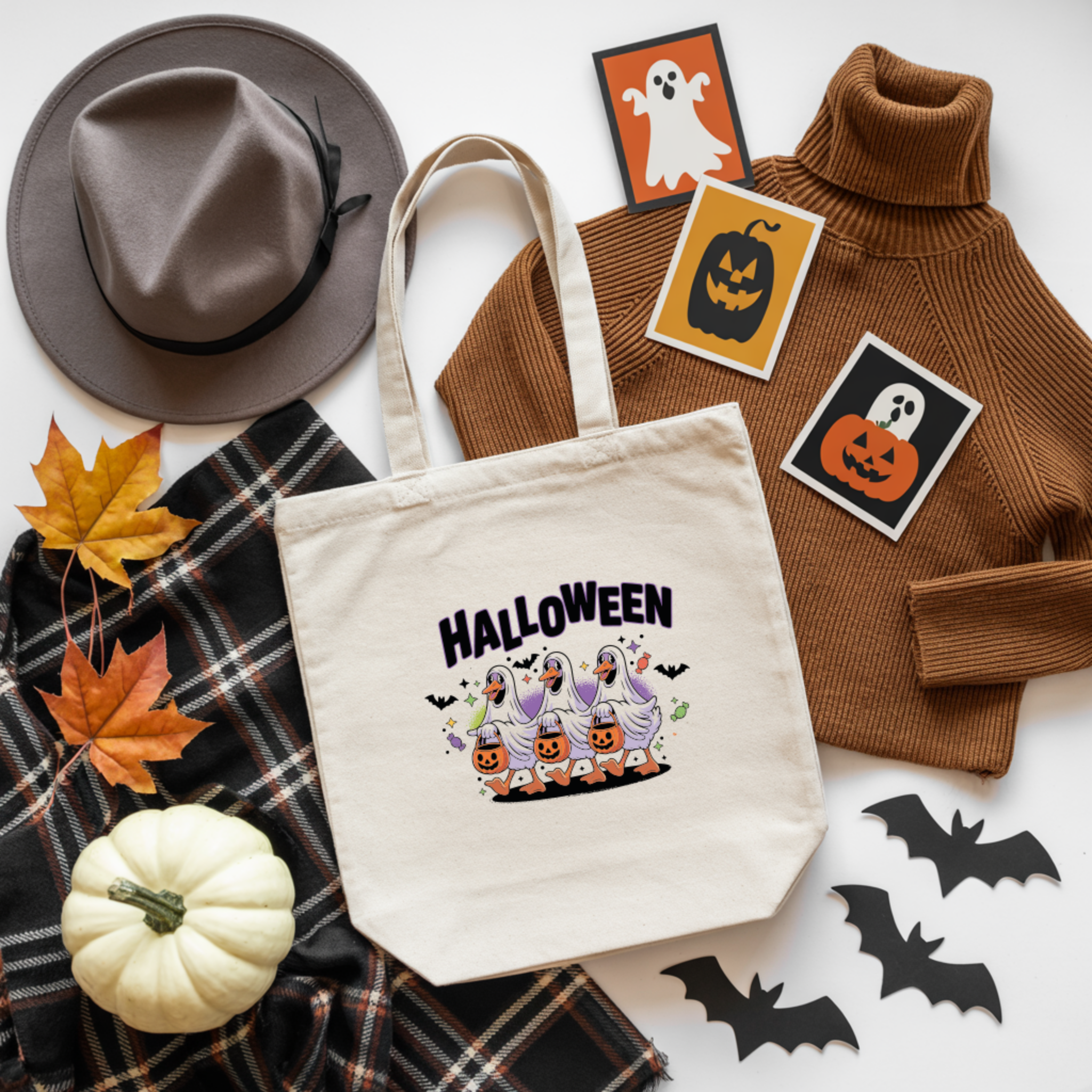 Tote Bag Halloween | Saco Algodão 180g | Halloween