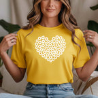 T-shirt Floral "Margarida" 100% Algodão Premium 190g