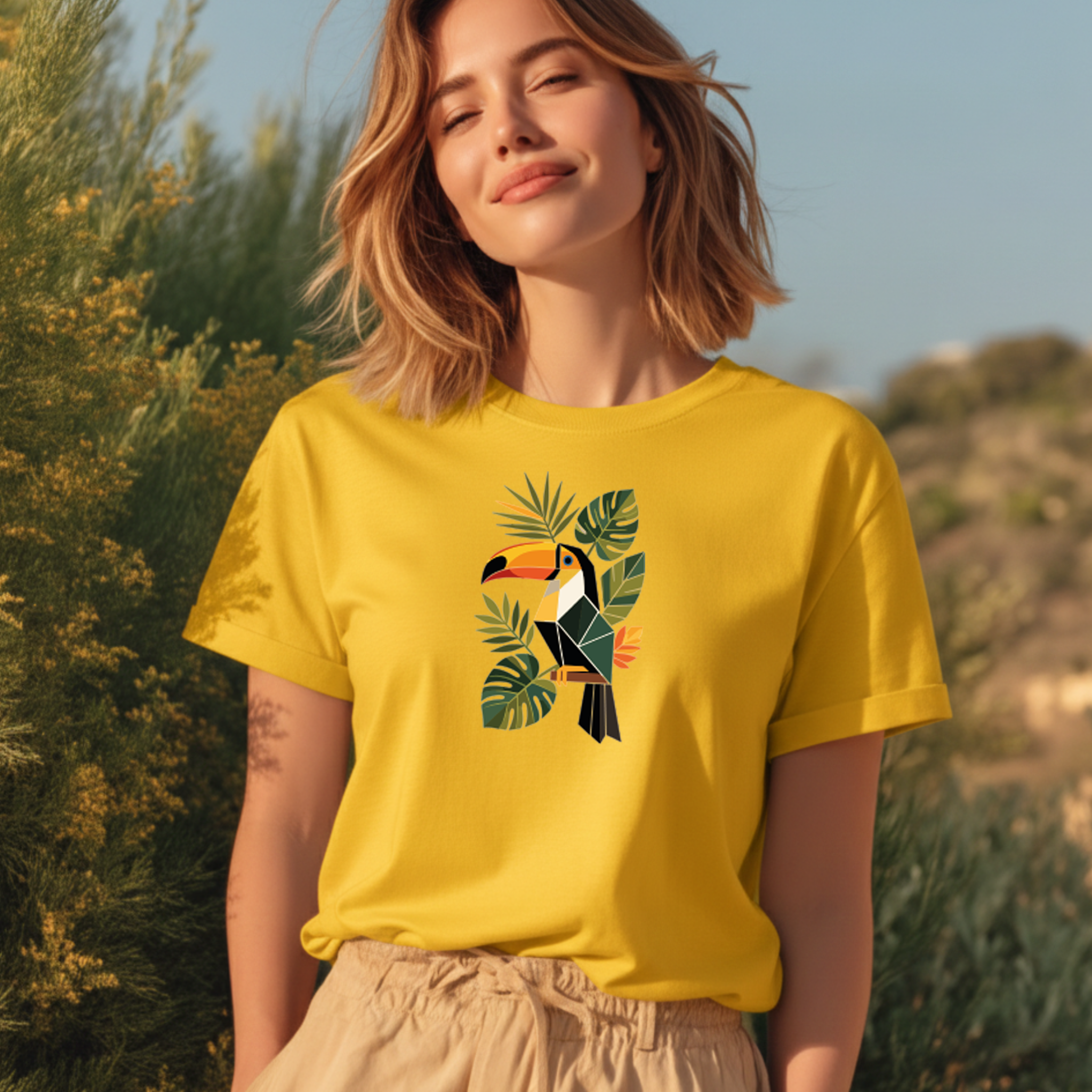 T-shirt "Tucano" 100% Algodão 190g - JM Collection