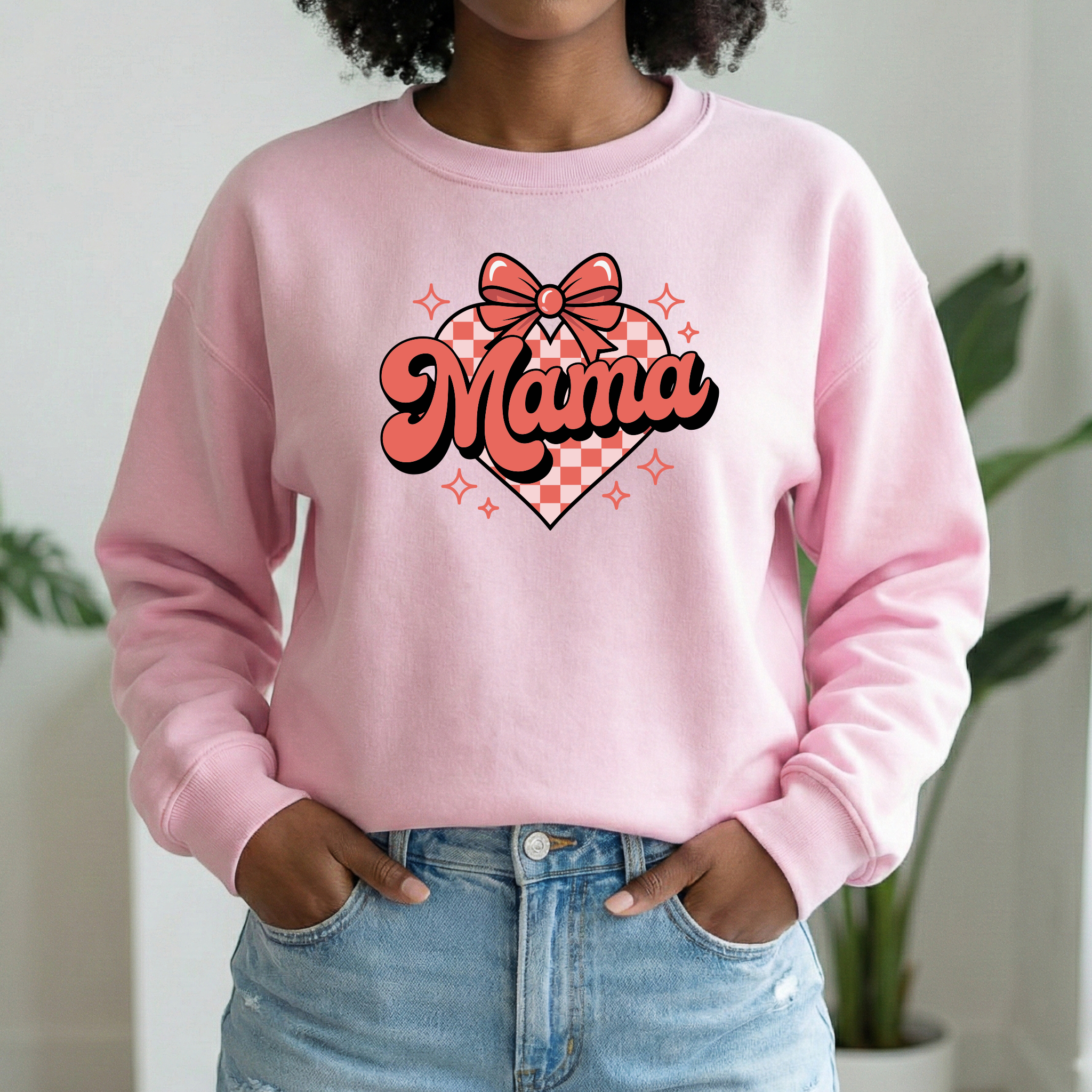 Camisola Dia da Mãe "MAMA" O Abraço Mais Quente e Macio