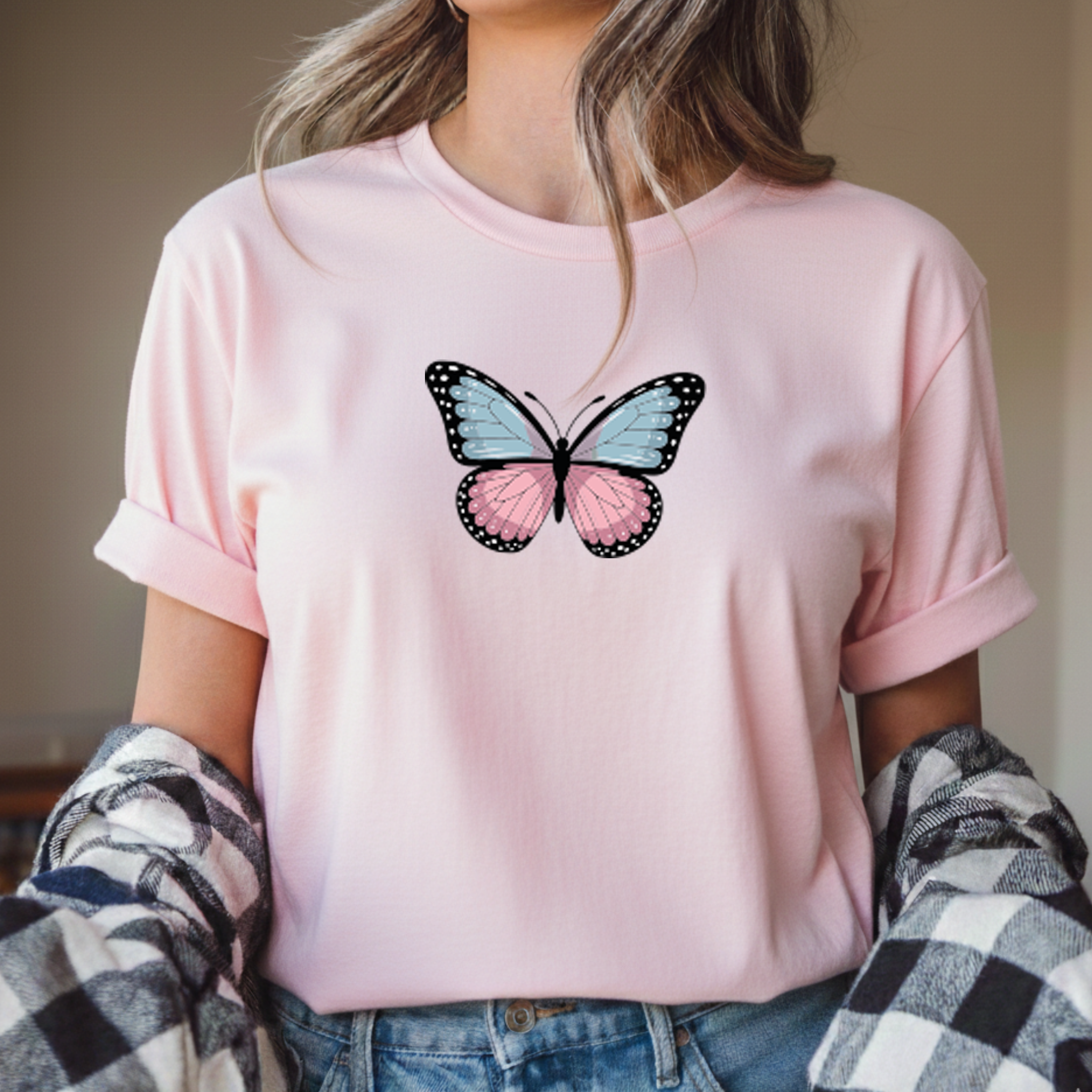 T-shirt "Borboleta" 100% Algodão