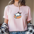 T-shirt "Pizza" 100% Algodão 190g - JM Collection