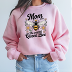 Camisola rosa dia da mae dia da mulher Mom Bee Abelha