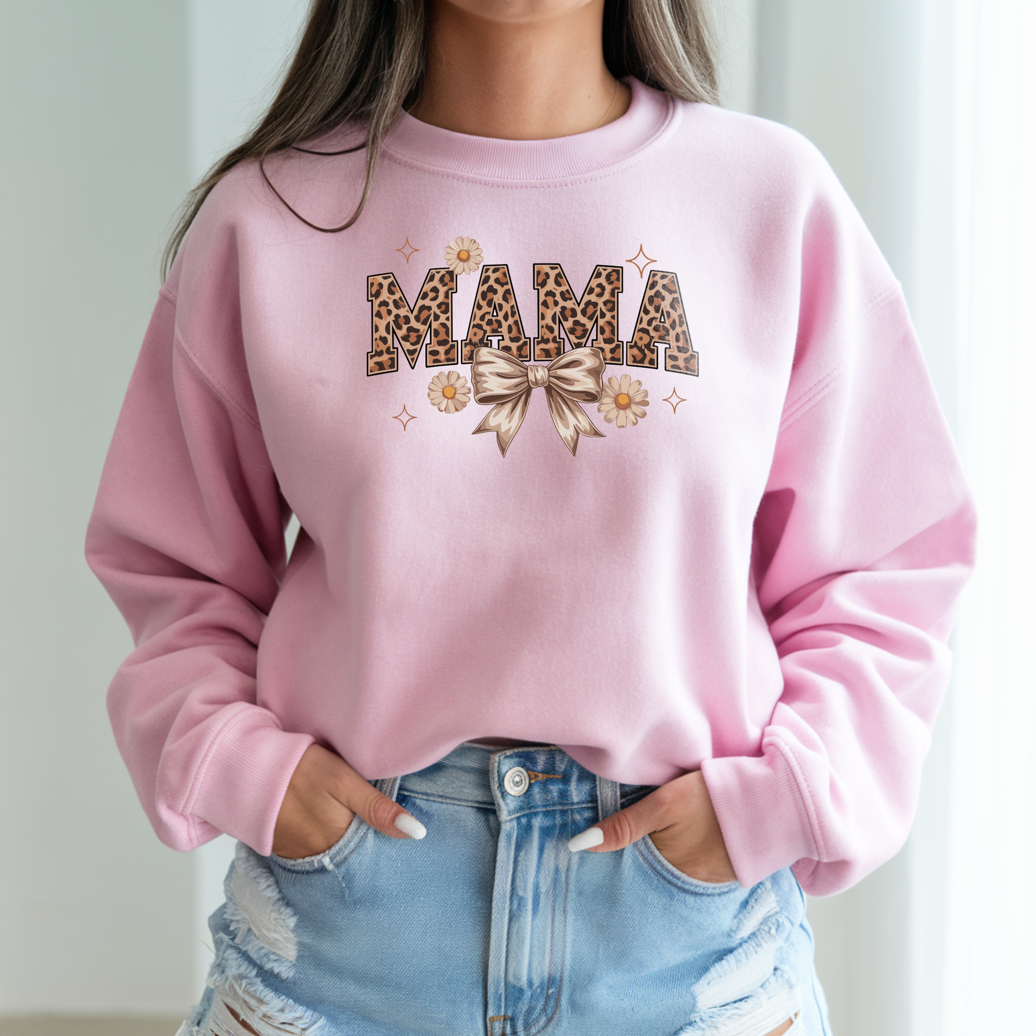 Camisola rosa dia da mae dia da mulher MAMA