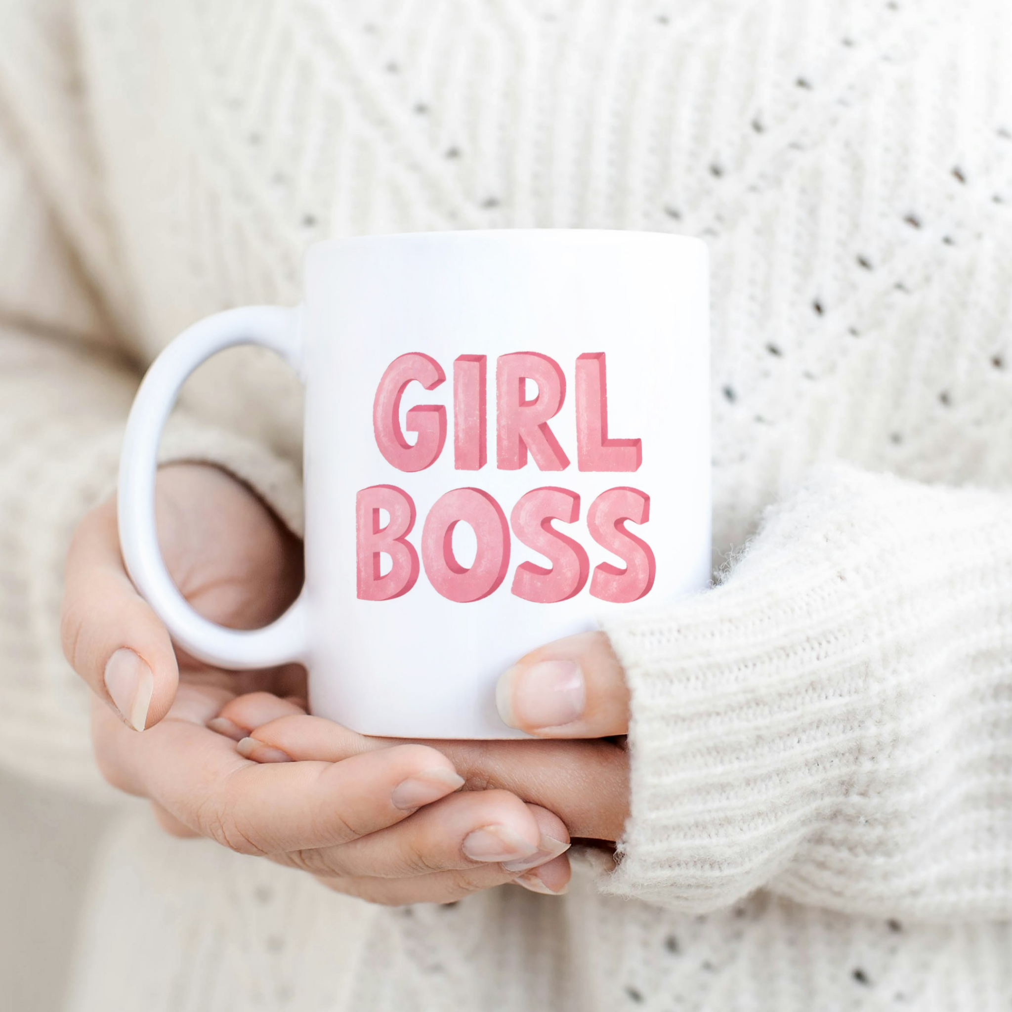 Caneca "Girl Boss" | Dia da Mulher