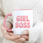 Caneca "Girl Boss" | Dia da Mulher