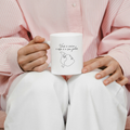 Caneca "Você é única e esse é o seu poder" | Dia da Mulher
