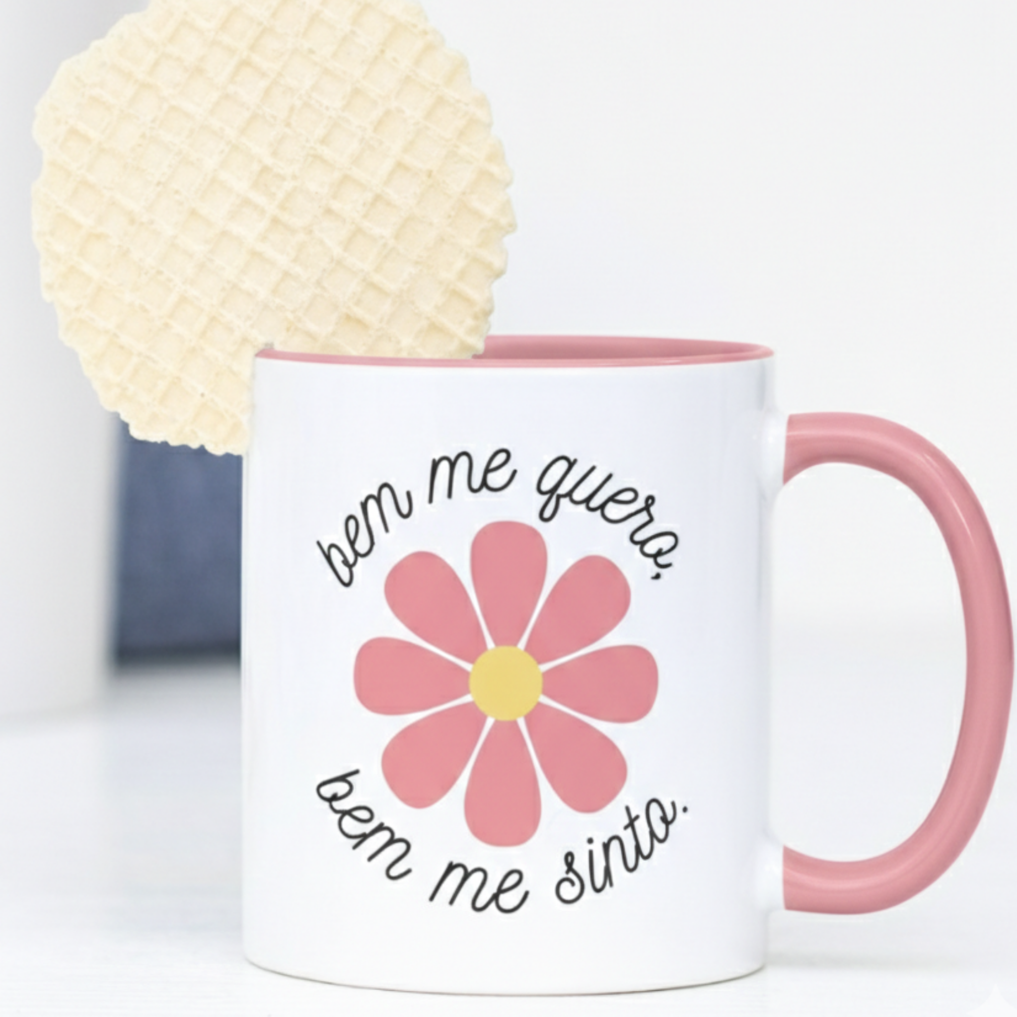 Caneca "Bem me quero, bem me sinto." | Dia da Mulher