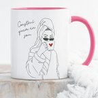 Caneca "Construí quem eu sou" | Dia da Mulher