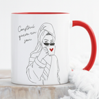 Caneca "Construí quem eu sou" | Dia da Mulher