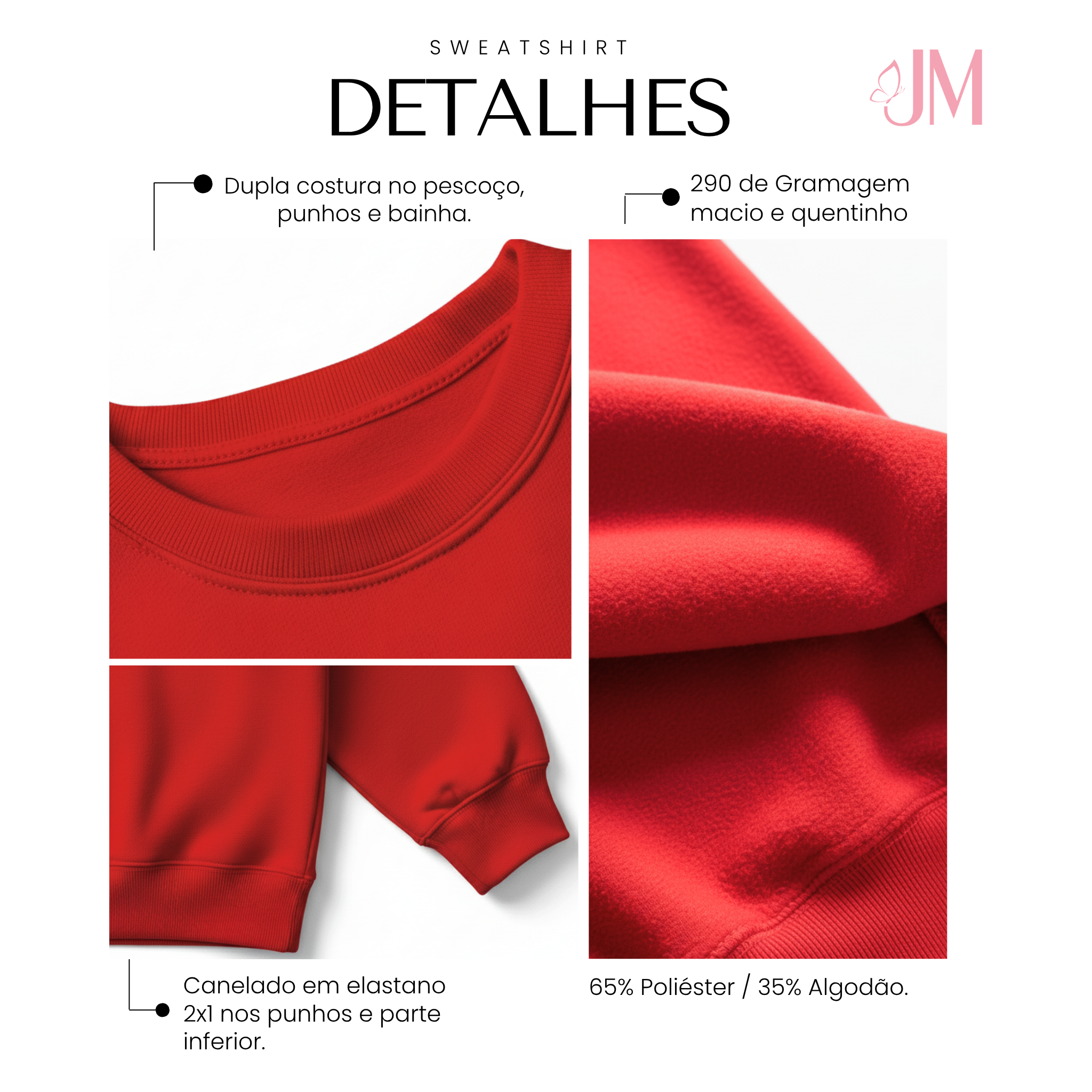 Camisola | Sweatshirt Premium 290g | Coleção Natal