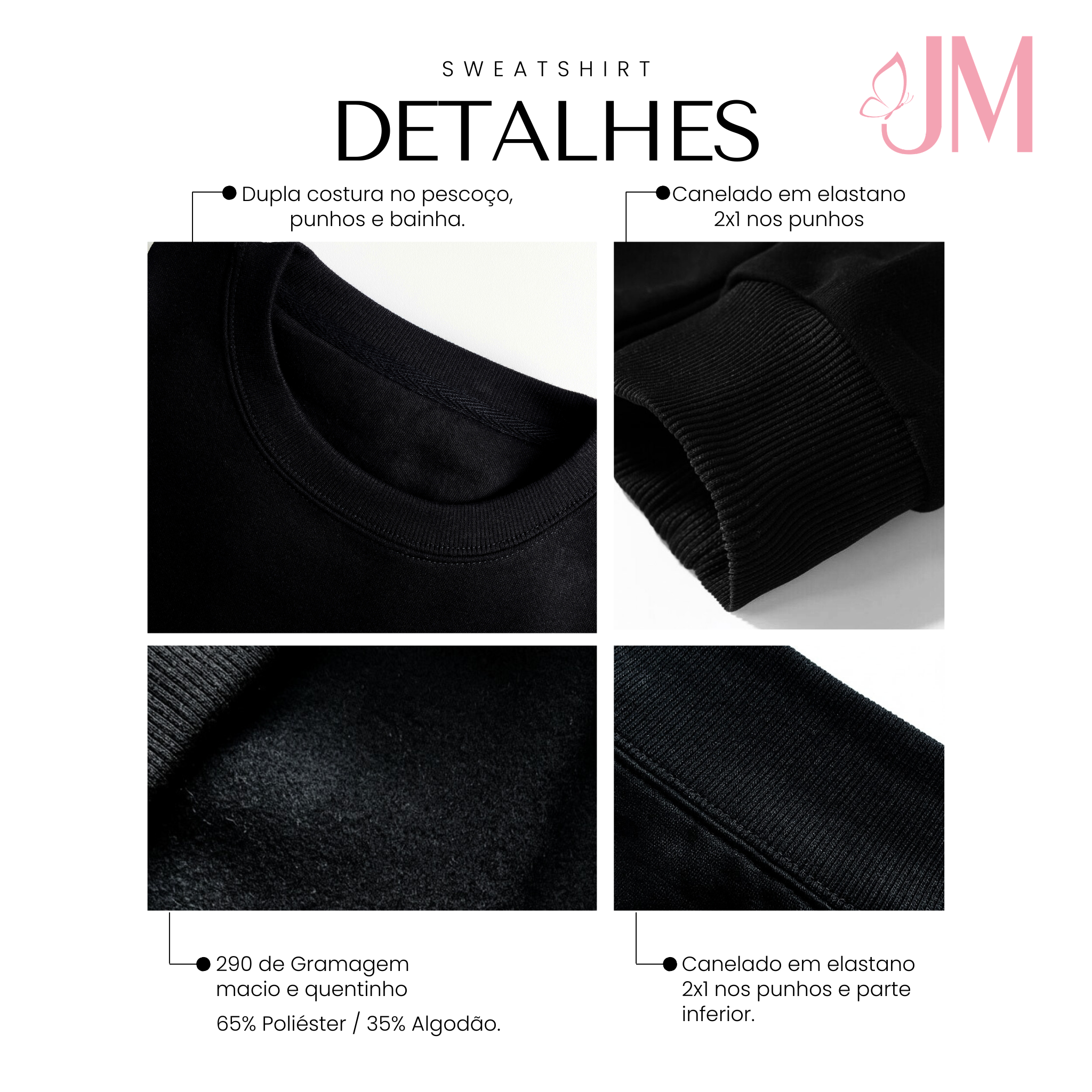 Camisola "Take a Moment to Breathe" | Sweatshirt Premium 290g | Coleção Florais