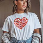 T-shirt Dia da Mãe "Love" - Premium Algodão