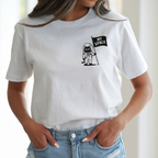 T-shirt "My Space" 100% Algodão 190g - Cats