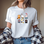 T-shirt "Cats" 100% Algodão 190g