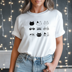 T-shirt "Cats" 100% Algodão Premium 190g
