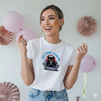 T-shirt "Cat" 100% Algodão