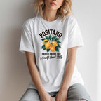 T-shirt "Positano" 100% Algodão Premium 190g - Coleção Floral