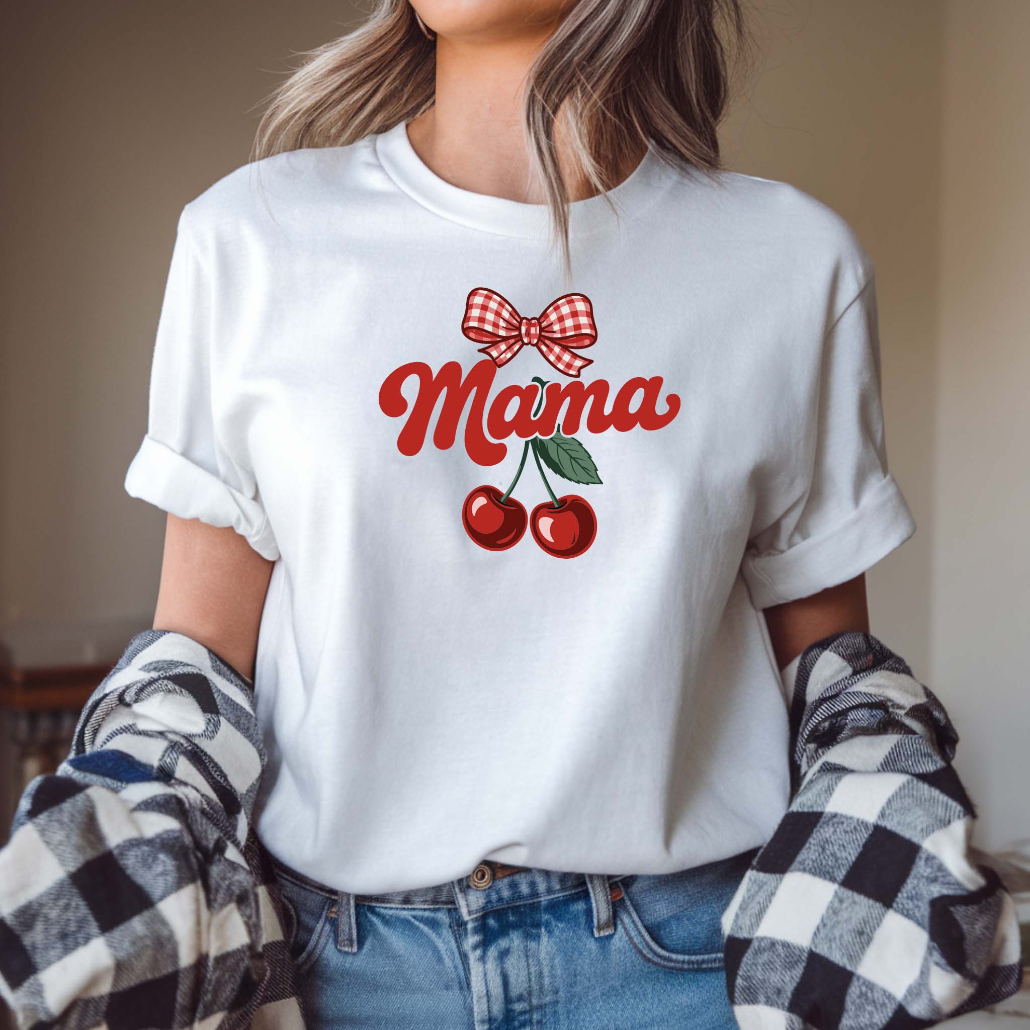 T-shirt Dia da Mãe "MAMA"  Premium