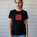 T-shirt "Rose" 100% Algodão Premium 190g - Coleção Floral