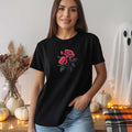 T-shirt "Rosa" 100% Algodão Premium 190g - Coleção Floral
