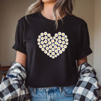 T-shirt Floral "Margarida" 100% Algodão Premium 190g