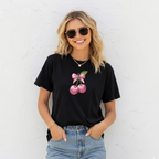 T-shirt "Cherry" 100% Algodão - Coleção Verão - JM Collection