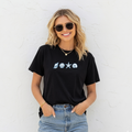 T-shirt "Summer" 100% Algodão