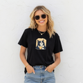 T-shirt "Cat Coffee" 100% Algodão Premium 190g