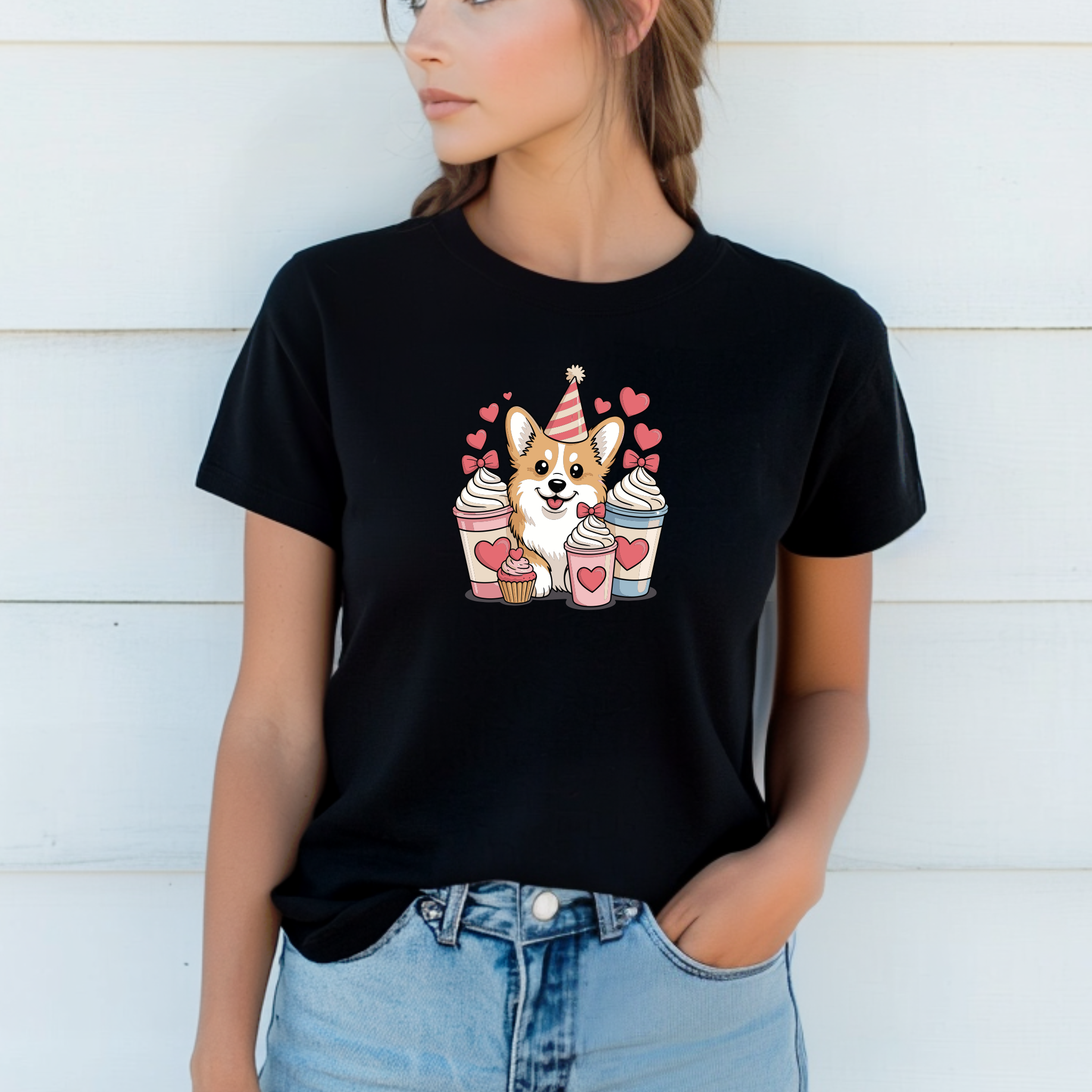 T-shirt "Dog" 100% Algodão Premium