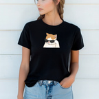 T-shirt "Cat óculos" 100% Algodão Premium 190g