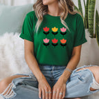 T-shirt Flores 100% Algodão Premium 190g - Coleção Floral
