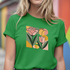 T-shirt "Flor" 100% Algodão Premium 190g - Coleção Floral