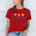 T-shirt Floral 100% Algodão Premium 190g