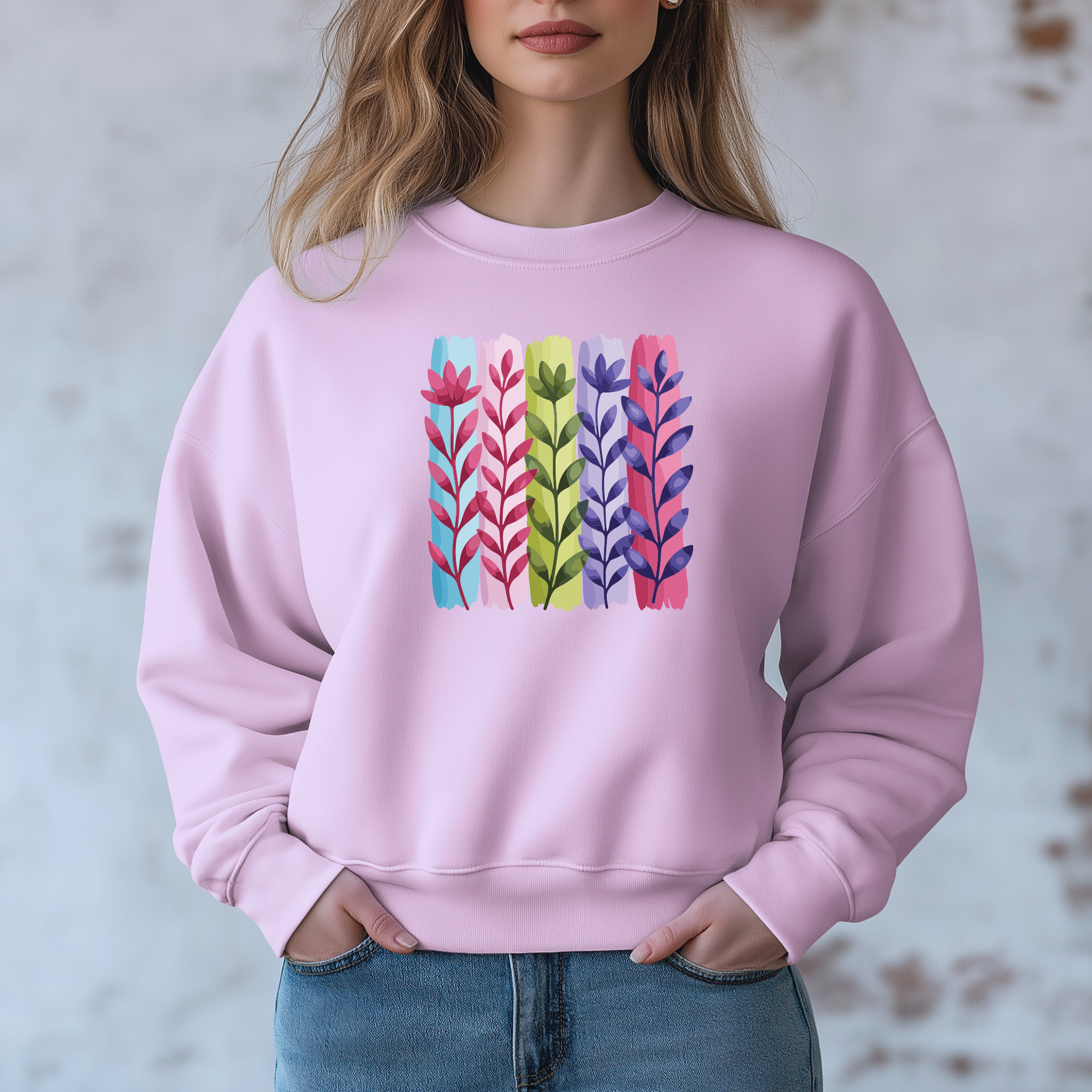 Camisola Floral | Sweatshirt Premium 290g | Coleção Florais