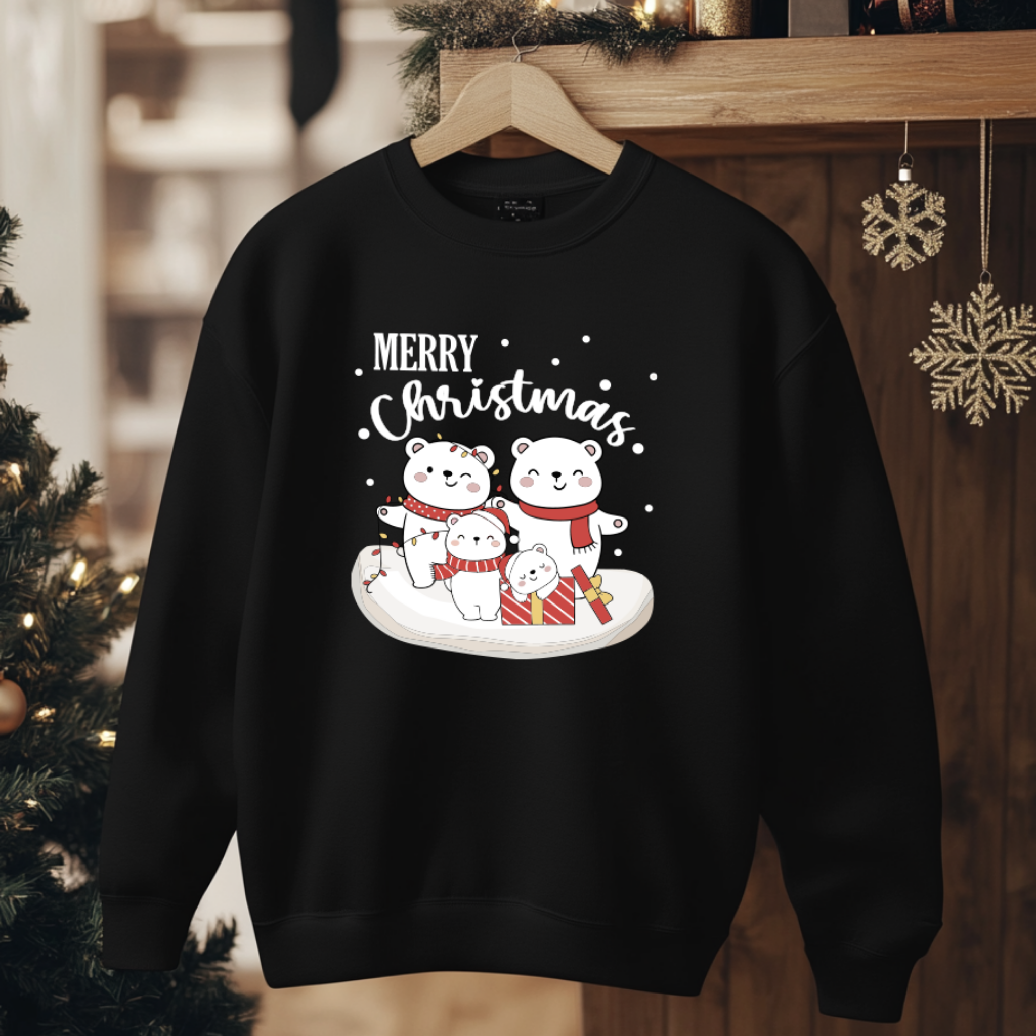 Camisola Christmas | Sweatshirt Premium 290g | Coleção Natal