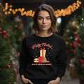 Sweatshirt Feliz Natal | Coleção Natal - Camisola Premium