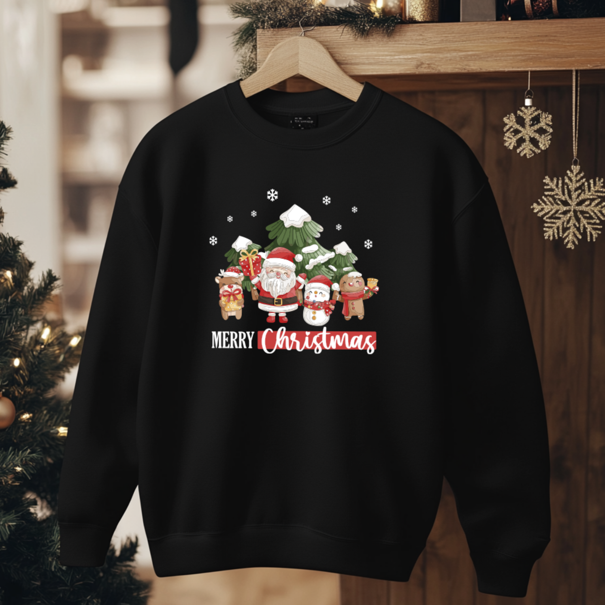 Camisola Christmas Sweatshirt | Sweatshirt 290g | Coleção Natal