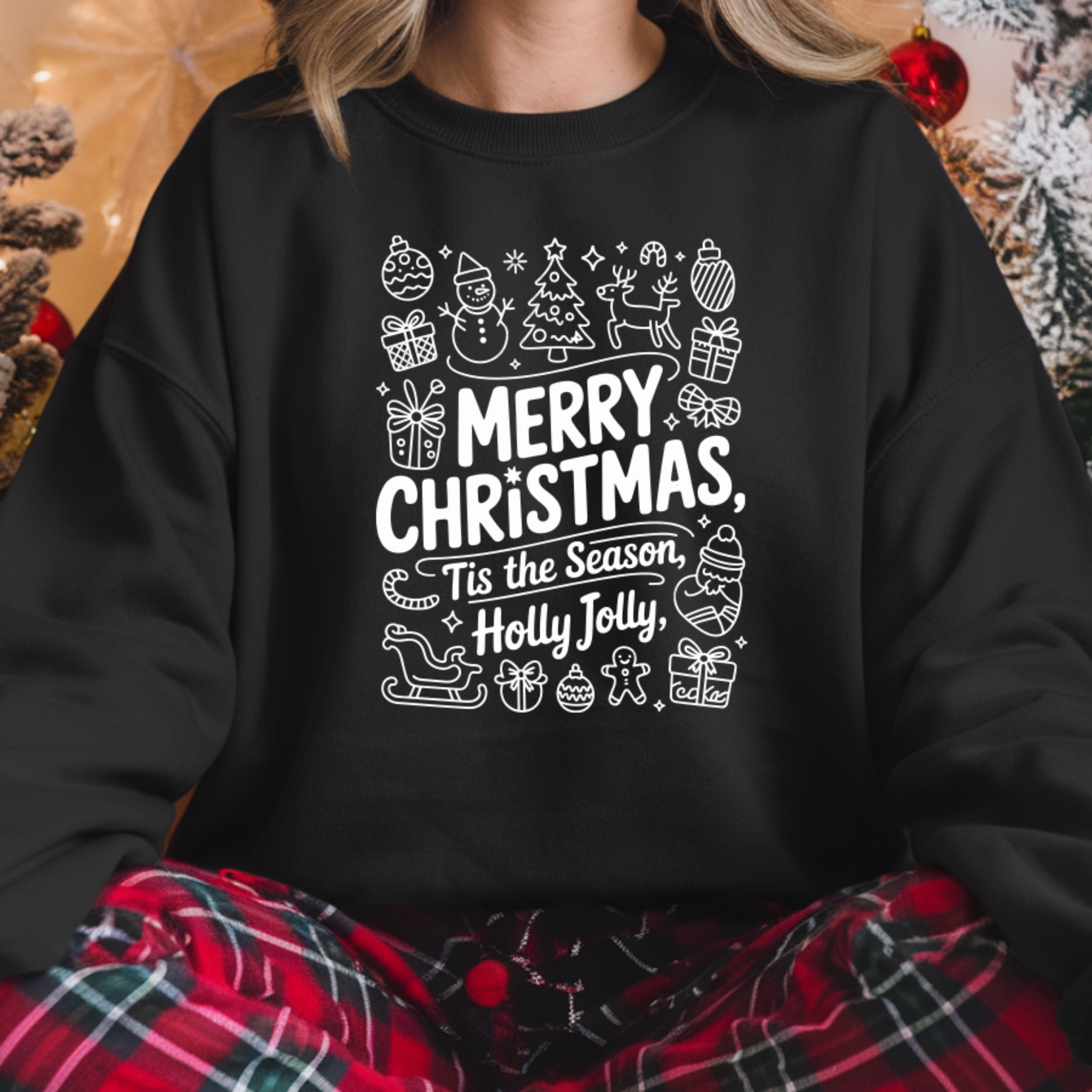 Camisola Natal "Christmas" |  Coleção Natal - Sweatshirt Premium