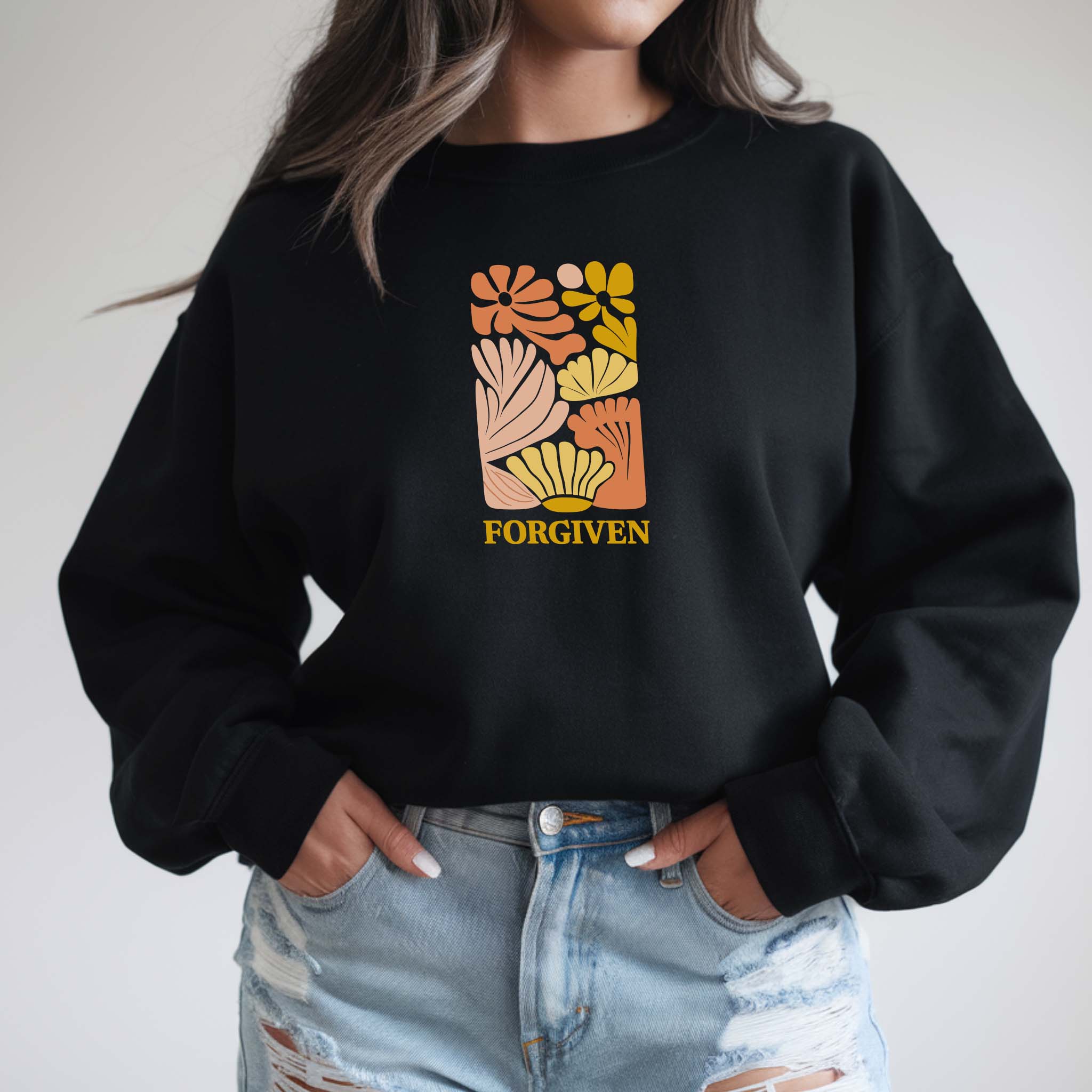 Sweatshirt "Forgiven"  | Sweatshirt Premium 290g