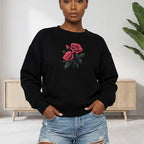Camisola "Rosas" | Sweatshirt Premium 290g | Coleção Florais