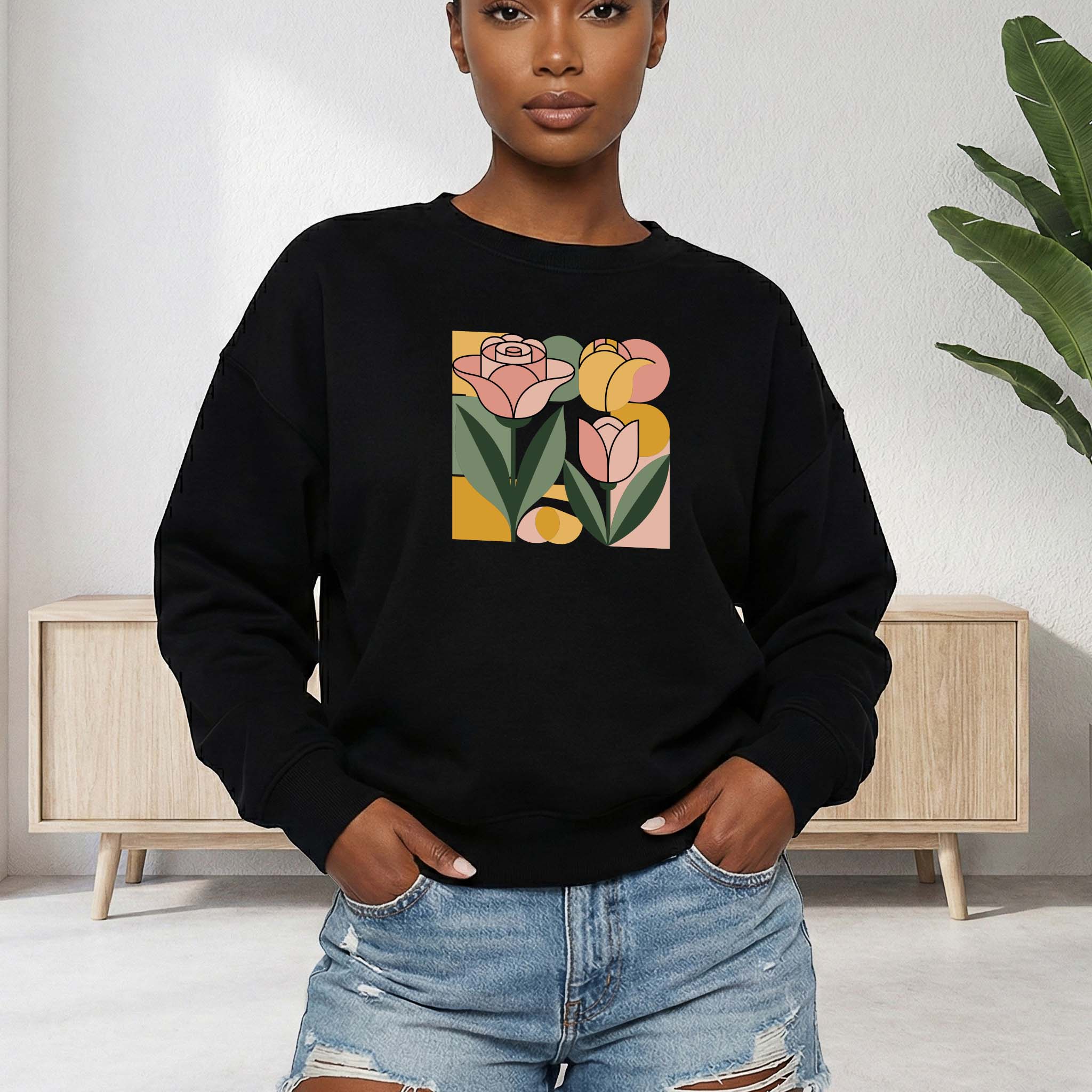 Sweatshirt Floral | Camisola Premium | Coleção Florais