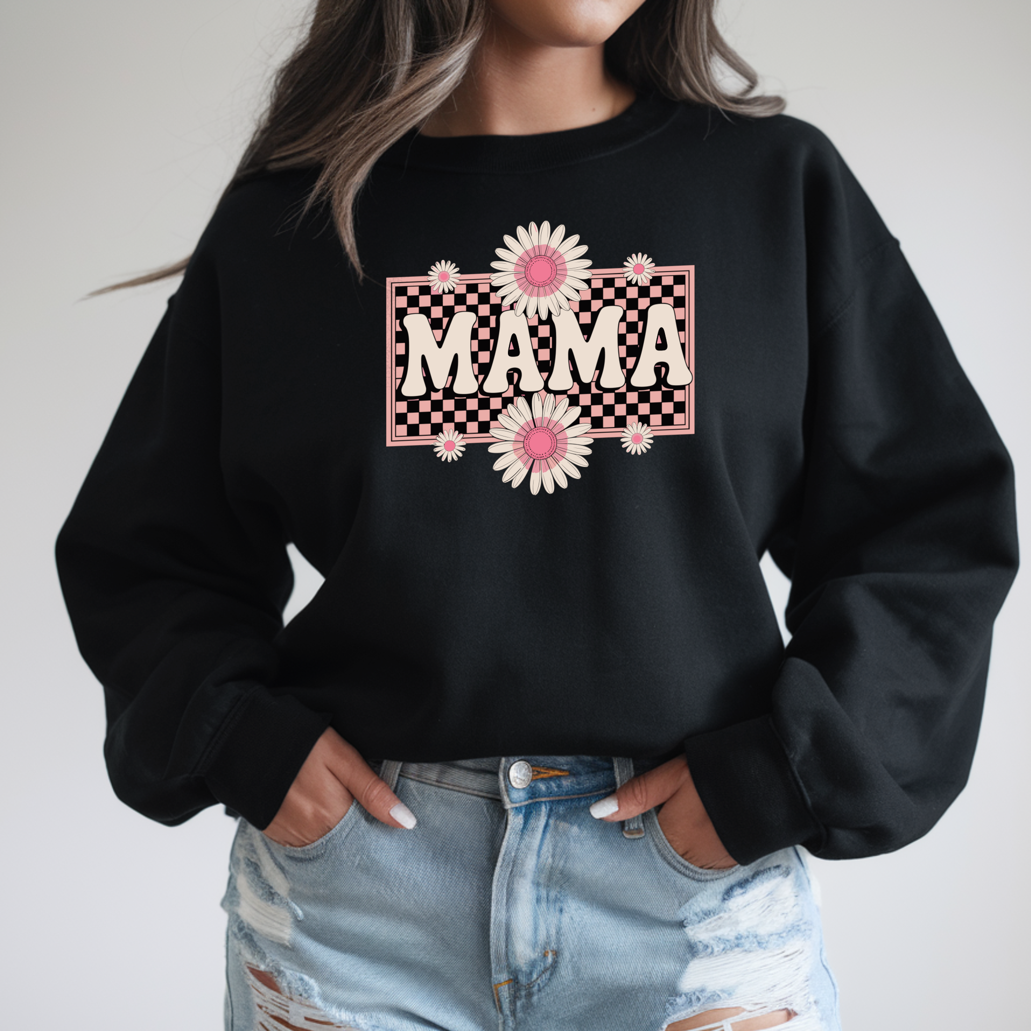 Camisola Dia da Mãe "MAMA" O Abraço Mais Quente e Macio