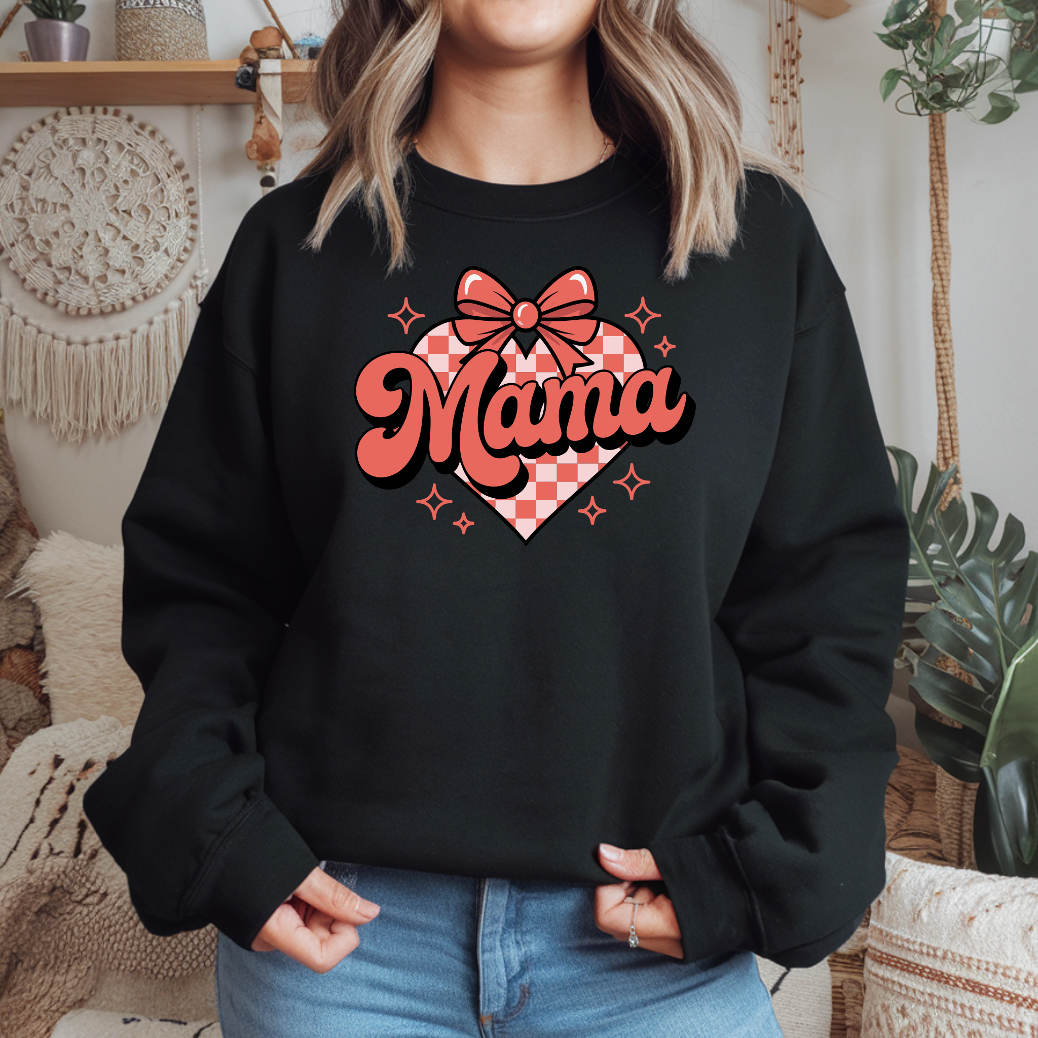 Camisola Dia da Mãe "MAMA" O Abraço Mais Quente e Macio