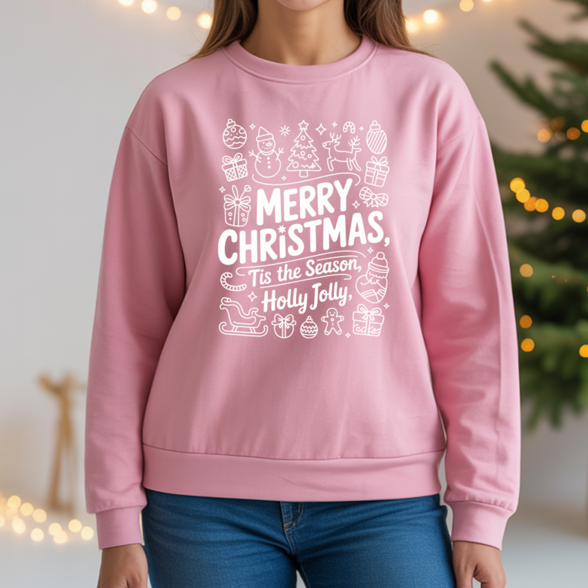 Camisola Natal "Christmas" |  Coleção Natal - Sweatshirt Premium
