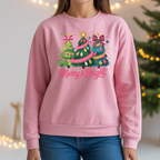 Camisola Natal " Merry e Bright" | Sweatshirt 290g - Coleção Natal