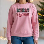 Sweatshirt Natal "Merry Christmas" | Sweatshirt 290g - Coleção Natal